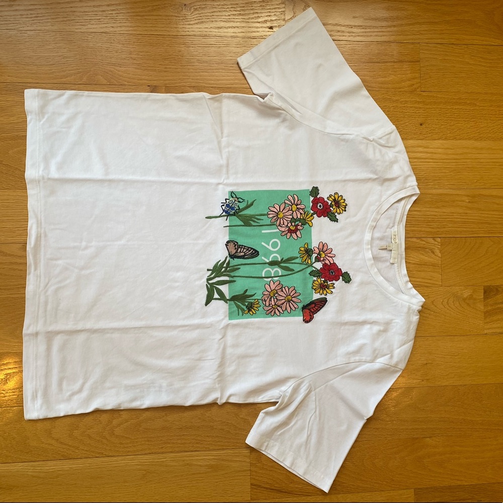maje 1998 flower t-shirt.